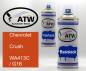 Preview: Chevrolet, Crush, WA413C / G16: 400ml Sprühdose + 400ml Klarlack - Set, von ATW Autoteile West.